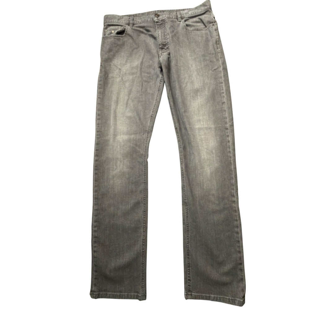 Luxury Vintage Z Zegna Mens Straight Leg Jeans Grey Wash Size 37x33 EE19